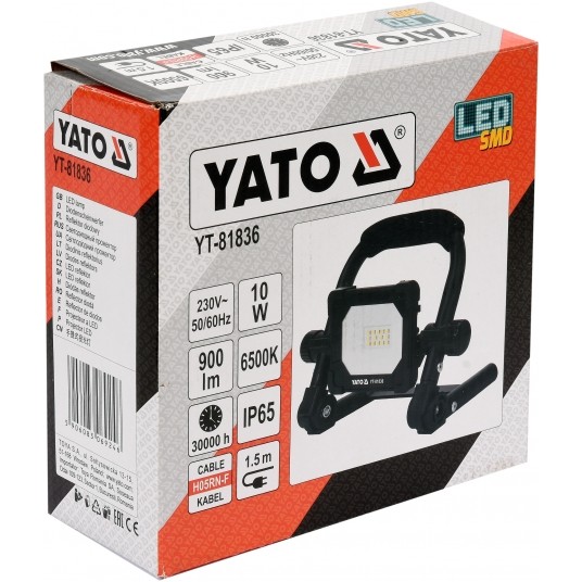 REFLEKTOR PRZENOŚNY SMD LED 10W 900LM -zdjęcie numer 3