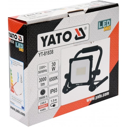 REFLEKTOR PRZENOŚNY SMD LED 30W 3000LM Y -zdjęcie numer 2