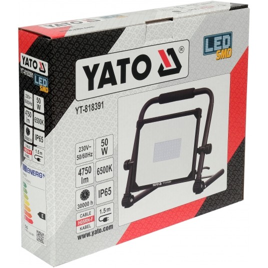 REFLEKTOR PRZENOŚNY SMD LED 50W 4750LM -zdjęcie numer 4