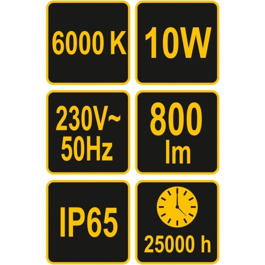 REFLEKTOR SMD LED 10W -zdjęcie numer 4