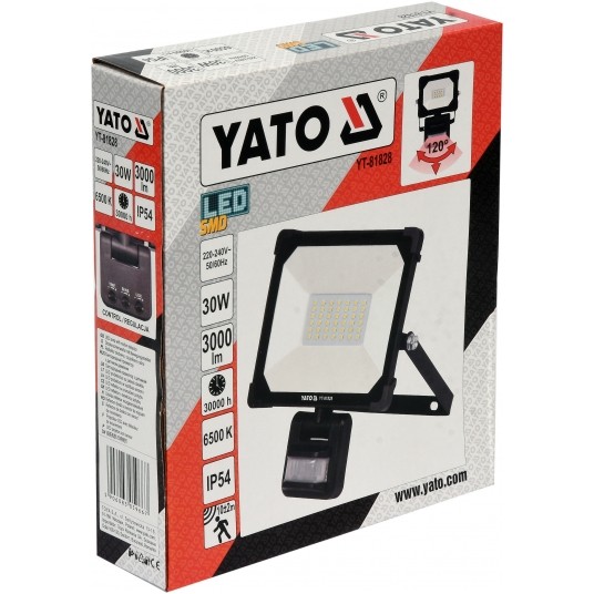 REFLEKTOR SMD LED 30W 3000LM Z CZ. RUCHU -zdjęcie numer 2