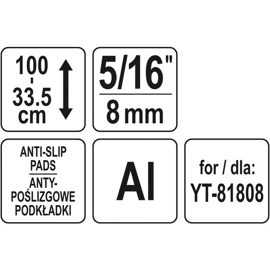 REGULOWANY STATYW 5/16" DO YT-81808 -zdjęcie numer 5