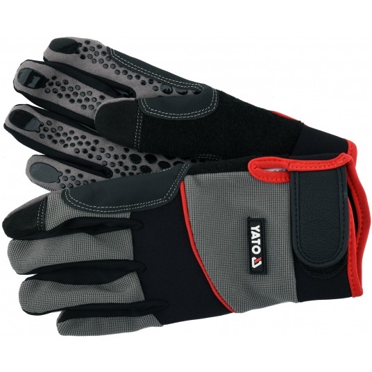 RĘKAWICE ANTYPOŚLIZGOWE NAKRAP. R. 8 -zdjęcie numer 1