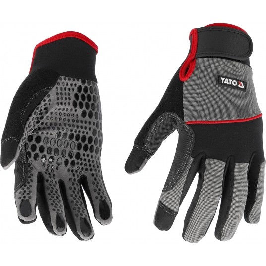 RĘKAWICE ANTYPOŚLIZGOWE NAKRAP. R. 9 -zdjęcie numer 2