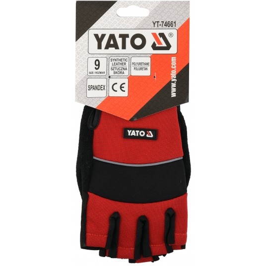 RĘKAWICE BEZ PALCÓW ROWEROWE R. 9 -zdjęcie numer 9