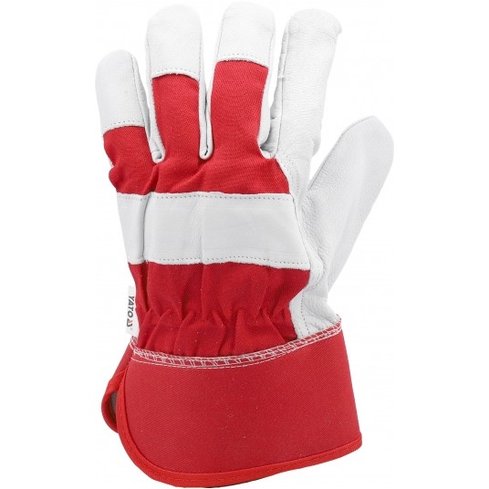 RĘKAWICE BUDOWLANE KOZIA SKÓRA R. 10 -zdjęcie numer 3