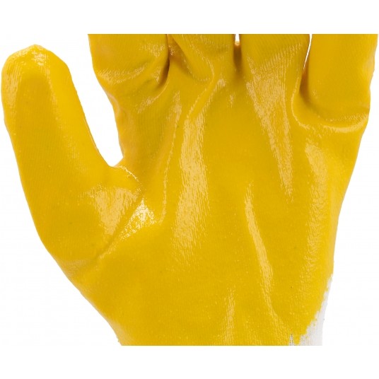 RĘKAWICE GUMOWANE /ŻÓŁTE/10,5" -zdjęcie numer 5