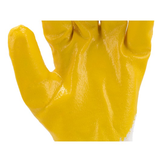 RĘKAWICE GUMOWANE /ŻÓŁTE/10,5" -zdjęcie numer 5
