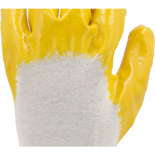 RĘKAWICE GUMOWANE /ŻÓŁTE/10,5" -zdjęcie numer 6