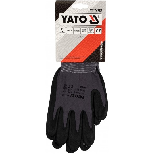 RĘKAWICE OCHR. NITR. NAKROP. R. 9 -zdjęcie numer 3