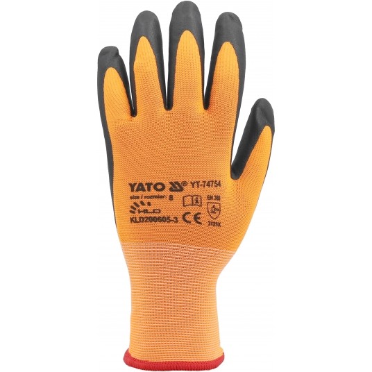 RĘKAWICE OCHR. Z OBSŁ. SMART. NITR R. 8 -zdjęcie numer 3
