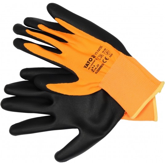 RĘKAWICE OCHR. Z OBSŁ. SMART. NITR R. 9 -zdjęcie numer 1