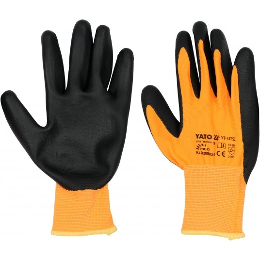 RĘKAWICE OCHR. Z OBSŁ. SMART. NITR R. 9 -zdjęcie numer 2