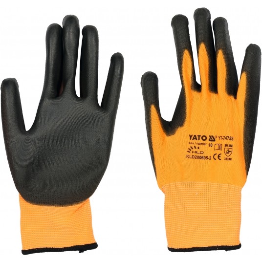 RĘKAWICE OCHR. Z OBSŁ. SMART. PU R. 10 -zdjęcie numer 2