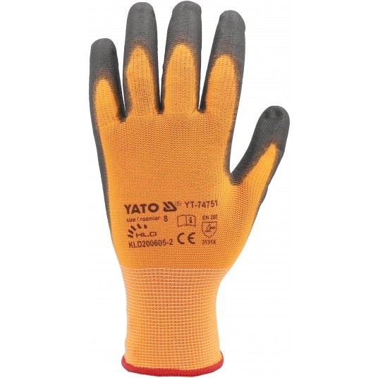 RĘKAWICE OCHR. Z OBSŁ. SMART. PU R. 8 -zdjęcie numer 3