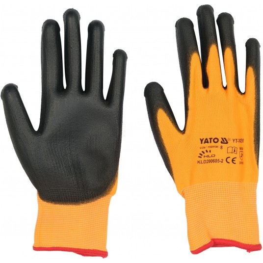 RĘKAWICE OCHR. Z OBSŁ. SMART. PU R. 8 -zdjęcie numer 7