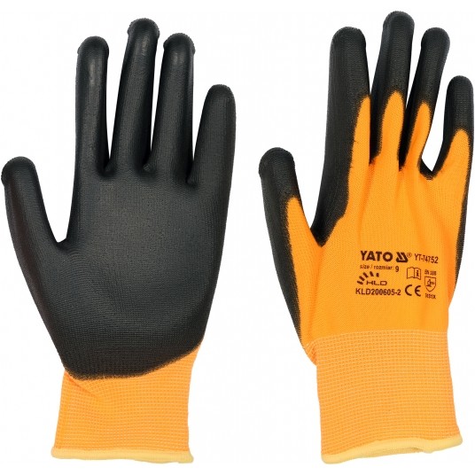 RĘKAWICE OCHR. Z OBSŁ. SMART. PU R. 9 -zdjęcie numer 2