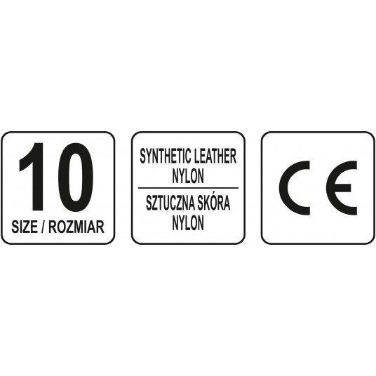 RĘKAWICE OCHRONNE ROZM. 10 -zdjęcie numer 9