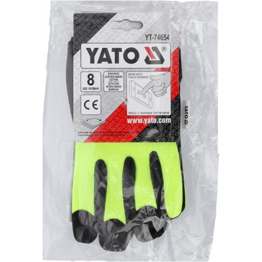 RĘKAWICE ROB. AMARA ZE WZMOC. ROZM 8 -zdjęcie numer 7
