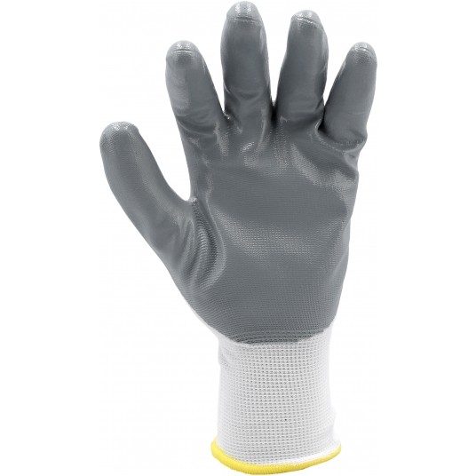 RĘKAWICE ROBOCZE NYLON/NITR. BIAŁE 9 -zdjęcie numer 4