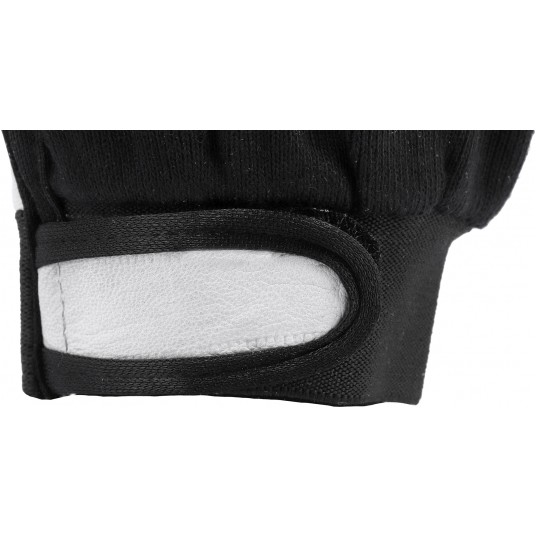 RĘKAWICE ROBOCZE SKÓRA ROZM. 8 CZARNE -zdjęcie numer 6