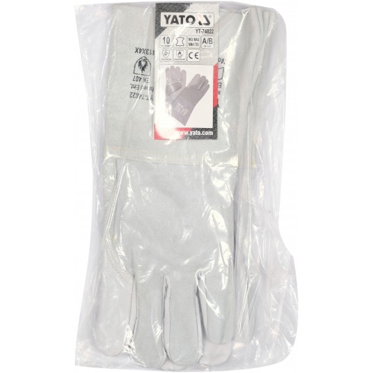 RĘKAWICE SPAWALNICZE POLIMEROWA NIĆ R.10 -zdjęcie numer 3