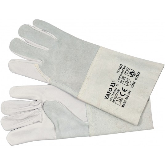 RĘKAWICE SPAWALNICZE POLIMEROWA NIĆ R.10 -zdjęcie numer 1