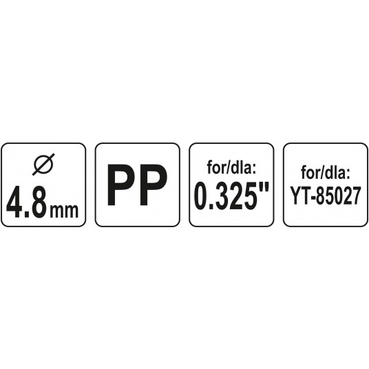 RĘKOJEŚĆ DO PILNIKA OKRĄGŁEGO 4,8MM -zdjęcie numer 4