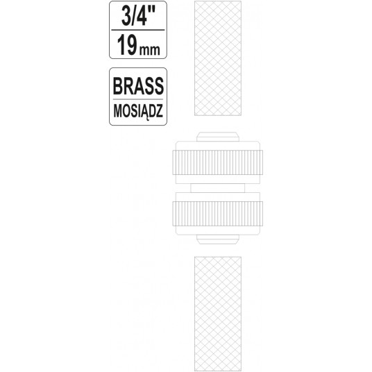 REPARATOR DO WĘŻA MOSIĄDZ 3/4" -zdjęcie numer 3