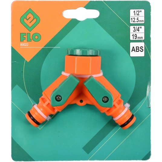 ROZDZIELACZ PODWÓJNY PRZYŁ. 1/2" 3/4" -zdjęcie numer 2