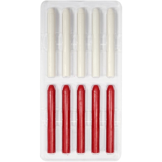 RYSIKI WOSKOWE FI 10 X 85 MM DO OŁÓWKA -zdjęcie numer 1