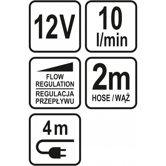 SAMOCHODOWY PRYSZNIC TURYSTYCZNY 10L/MIN -zdjęcie numer 6