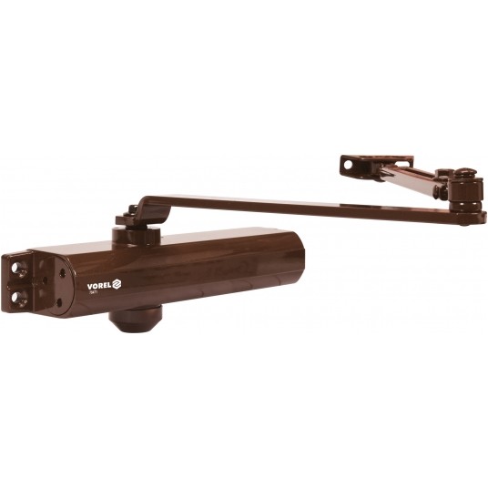 SAMOZAMYKACZ DO DRZWI 25-85 KG BRĄZOWY -zdjęcie numer 1