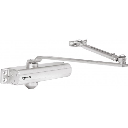 SAMOZAMYKACZ DO DRZWI 25-85 KG SREBRNY -zdjęcie numer 1