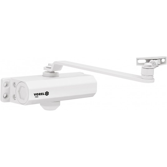 SAMOZAMYKACZ DO DRZWI 40-65 KG BIAŁY -zdjęcie numer 1