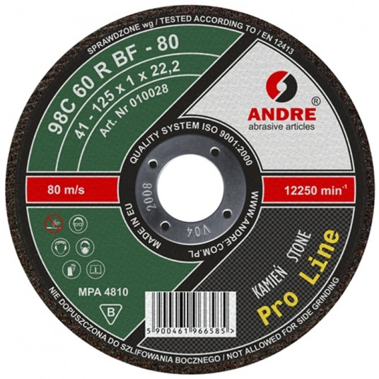 ŚCIERNICA 41 - 230 X 3,0 X 22,23 98C24RBF - 80 STO -zdjęcie numer 1