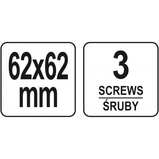 ŚCISK ŚRUBOWY POTRÓJNY -zdjęcie numer 3