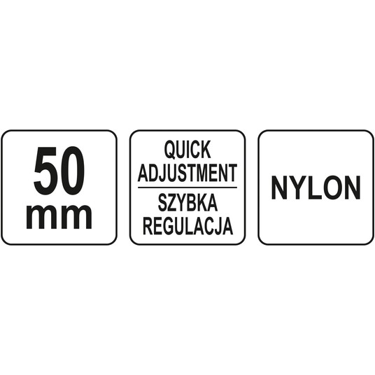 ŚCISK TYP C NYLONOWY 50 MM -zdjęcie numer 3