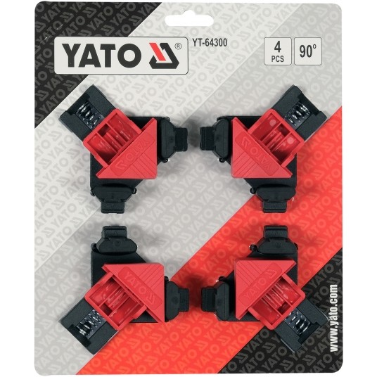 ŚCISKI KĄTOWE SPRĘŻYNOWE, ZESTAW 4 SZT. -zdjęcie numer 4