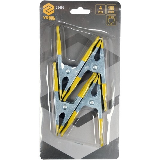 ŚCISKI SPRĘŻYNOWE 100 MM. KPL. 4 SZT. -zdjęcie numer 4