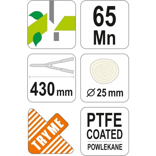 SEKATOR DO GAŁĘZI MINI 430MM -zdjęcie numer 2