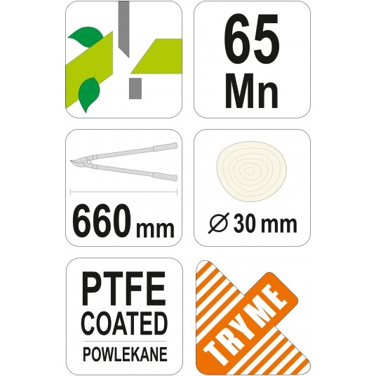 SEKATOR DO KONARÓW 660MM FLO -zdjęcie numer 3