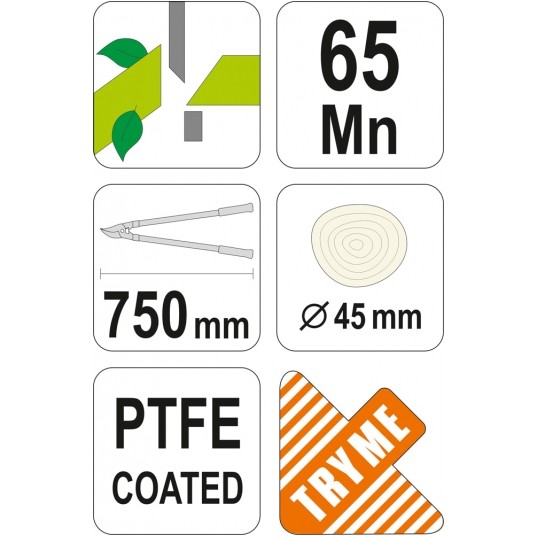 SEKATOR DO KONARÓW 700MM FLO -zdjęcie numer 3