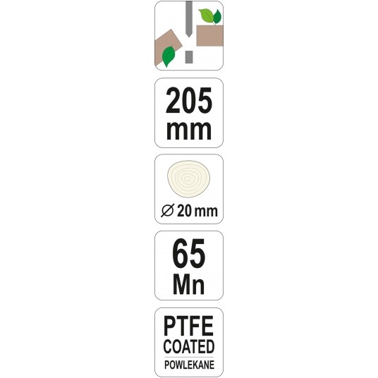 SEKATOR KOWADEŁKOWY 205MM FLO -zdjęcie numer 4