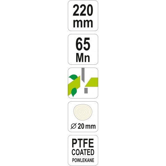 SEKATOR NOŻYCOWY 220MM PTFE FLO -zdjęcie numer 4