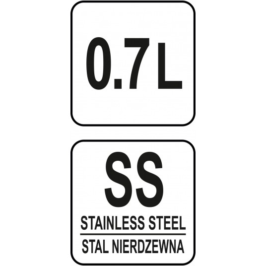 SHAKER DO KOKTAJLI 700ML SS -zdjęcie numer 3