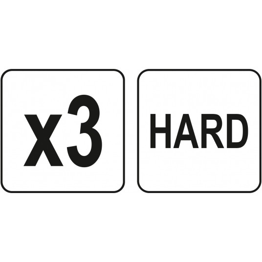 SIATKA ŚCIERNA HARD 225 3SZT P60 -zdjęcie numer 2