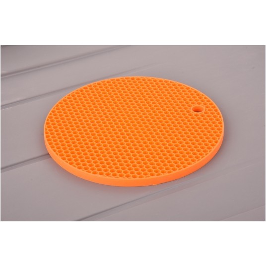 SILIKONOWA PODKŁADKA POD GARNEK POMARAŃC -zdjęcie numer 2