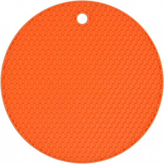 SILIKONOWA PODKŁADKA POD GARNEK POMARAŃC -zdjęcie numer 1
