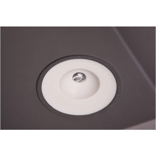 SILIKONOWY KOREK Z SITKIEM BIAŁY -zdjęcie numer 3